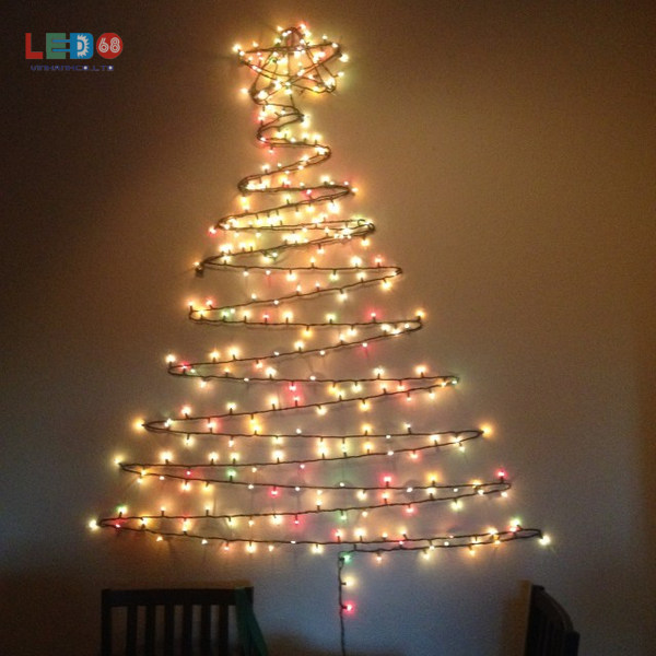 Ý tưởng sử dụng đèn led dây trang trí cho mùa Giáng Sinh