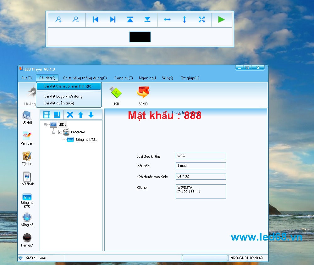 Mạch điều khiển LS U8