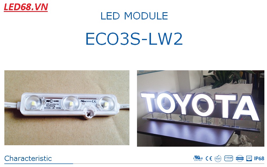 Cụm 3 LED Hàn Quốc