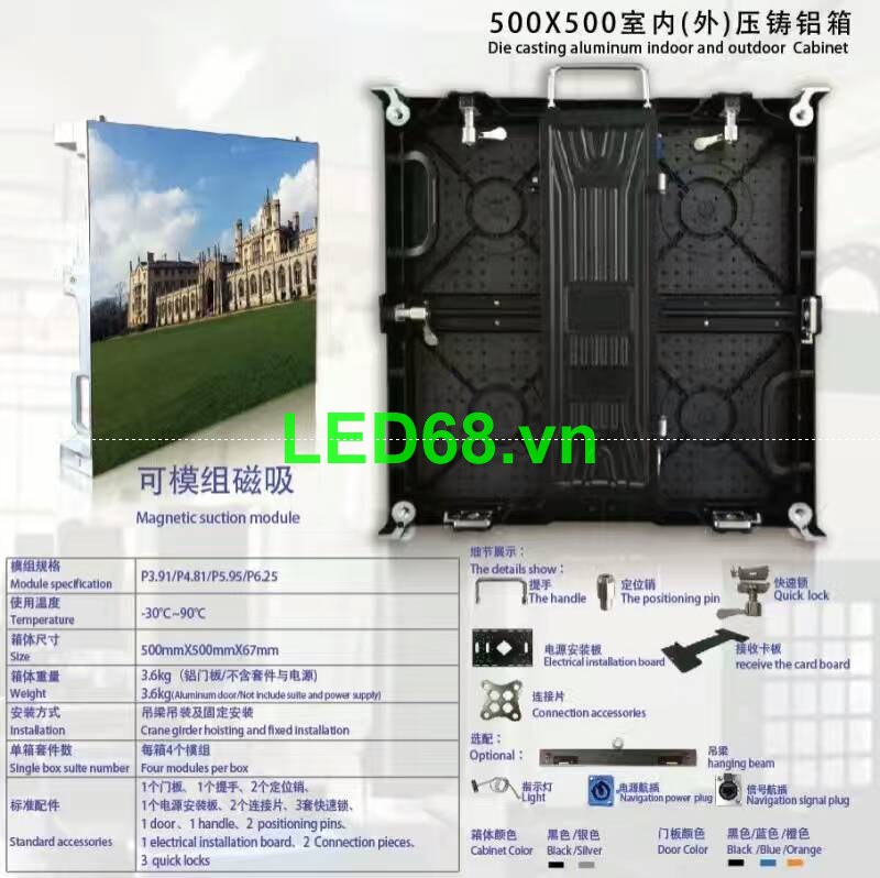 Cabin LED Nhôm Sự Kiện