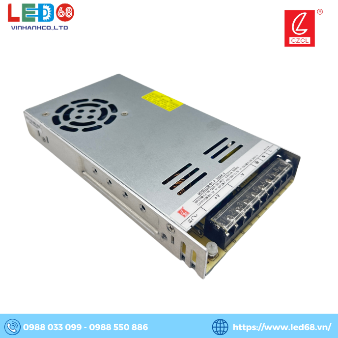Nguồn LED 5V70A CZCL Chính Hãng