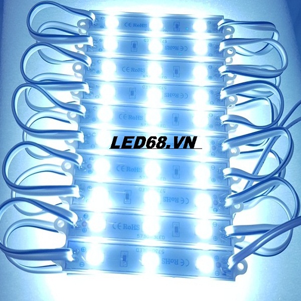 Led Hắt 3 Bóng 7512 Xanh