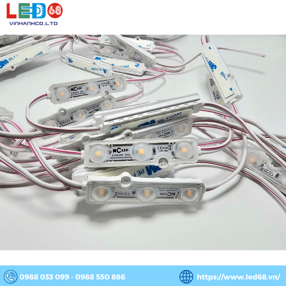 Nc Led Module Hlc LED 3 Mắt NC Samsung ECO3S-HW2 | LED68 VINHANH