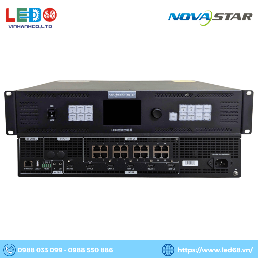 Bộ xử lý hình ảnh Novastar VC16