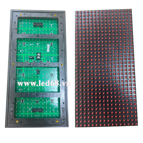 Module LED P10 đỏ ngoài trời DIP | LED68 VINHANH