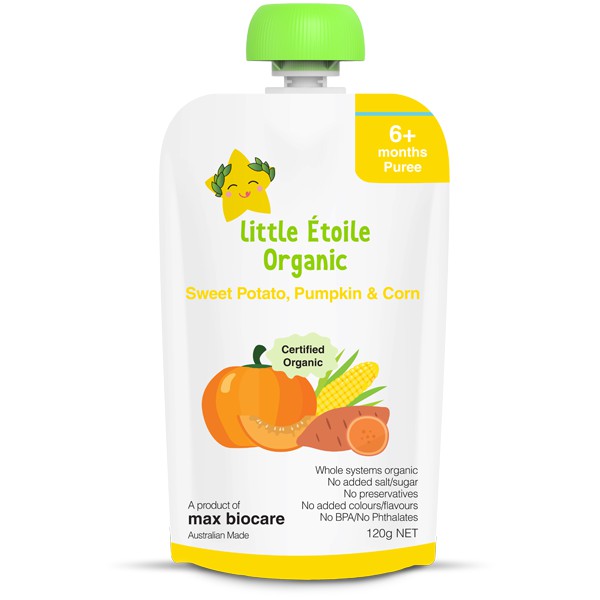 Túi Thực phẩm ăn dặm hữu cơ Little Étoile Organic