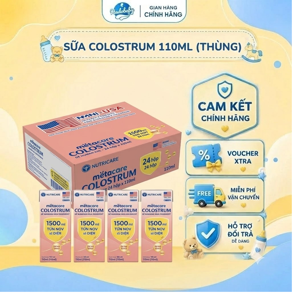 BPS Metacare colostrum 110ml - xách 6 dây