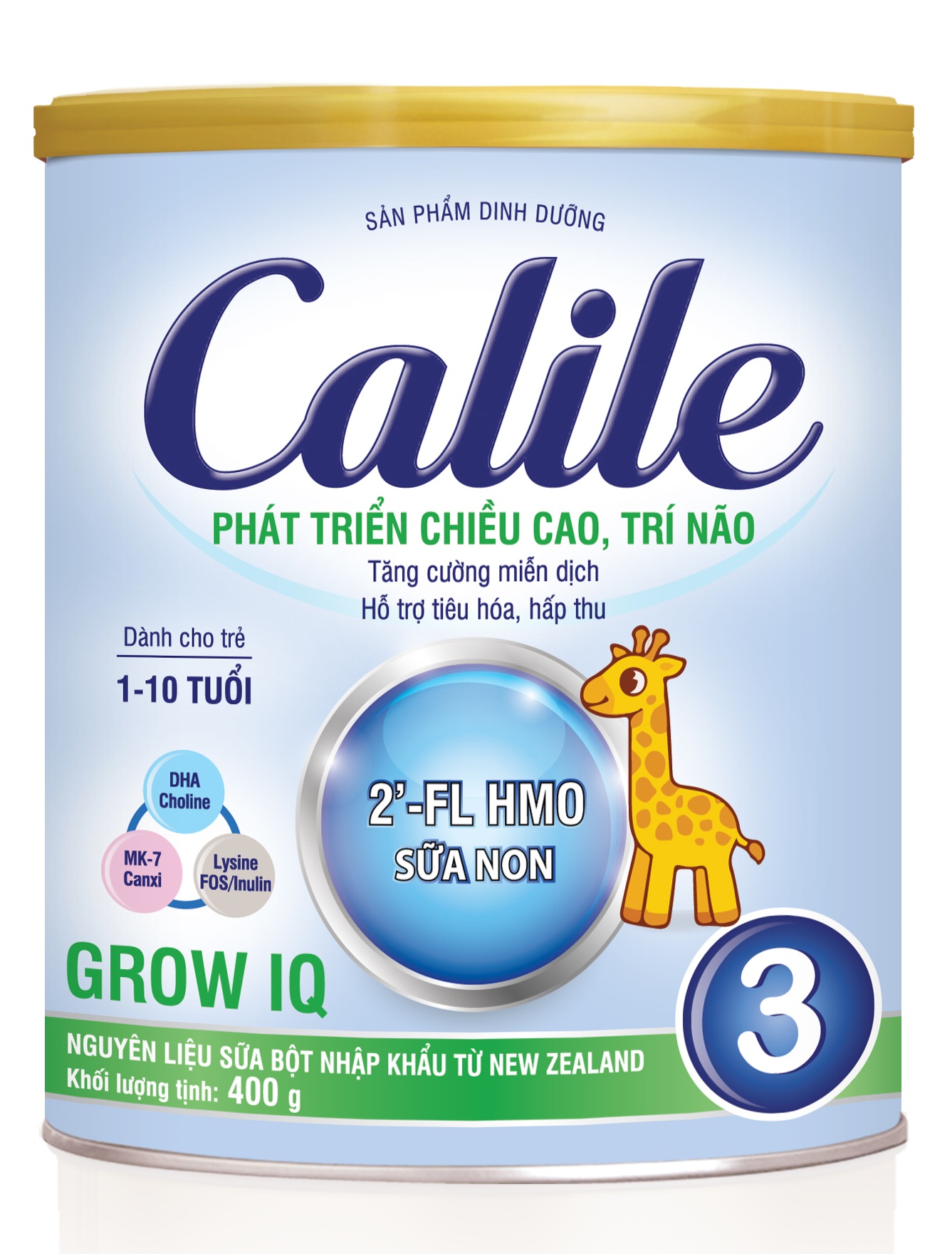 Sữa bột Calile Grow 3