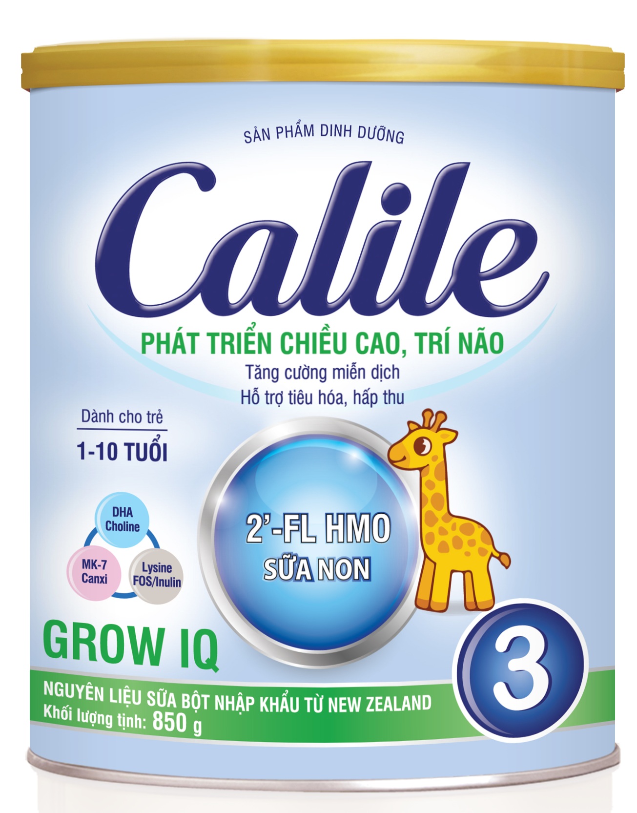 Sữa bột Calile Grow 3