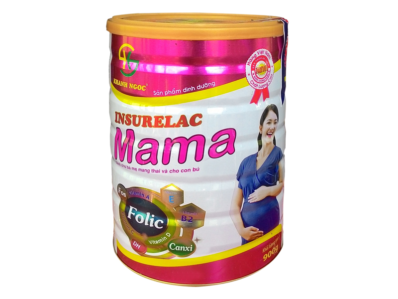 INSURELAC MAMA - CHO PHỤ NỮ MANG THAI & CHO CON BÚ