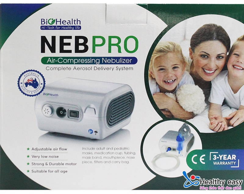 MÁY XÔNG MŨI HỌNG BIOHEALTH NEB PRO