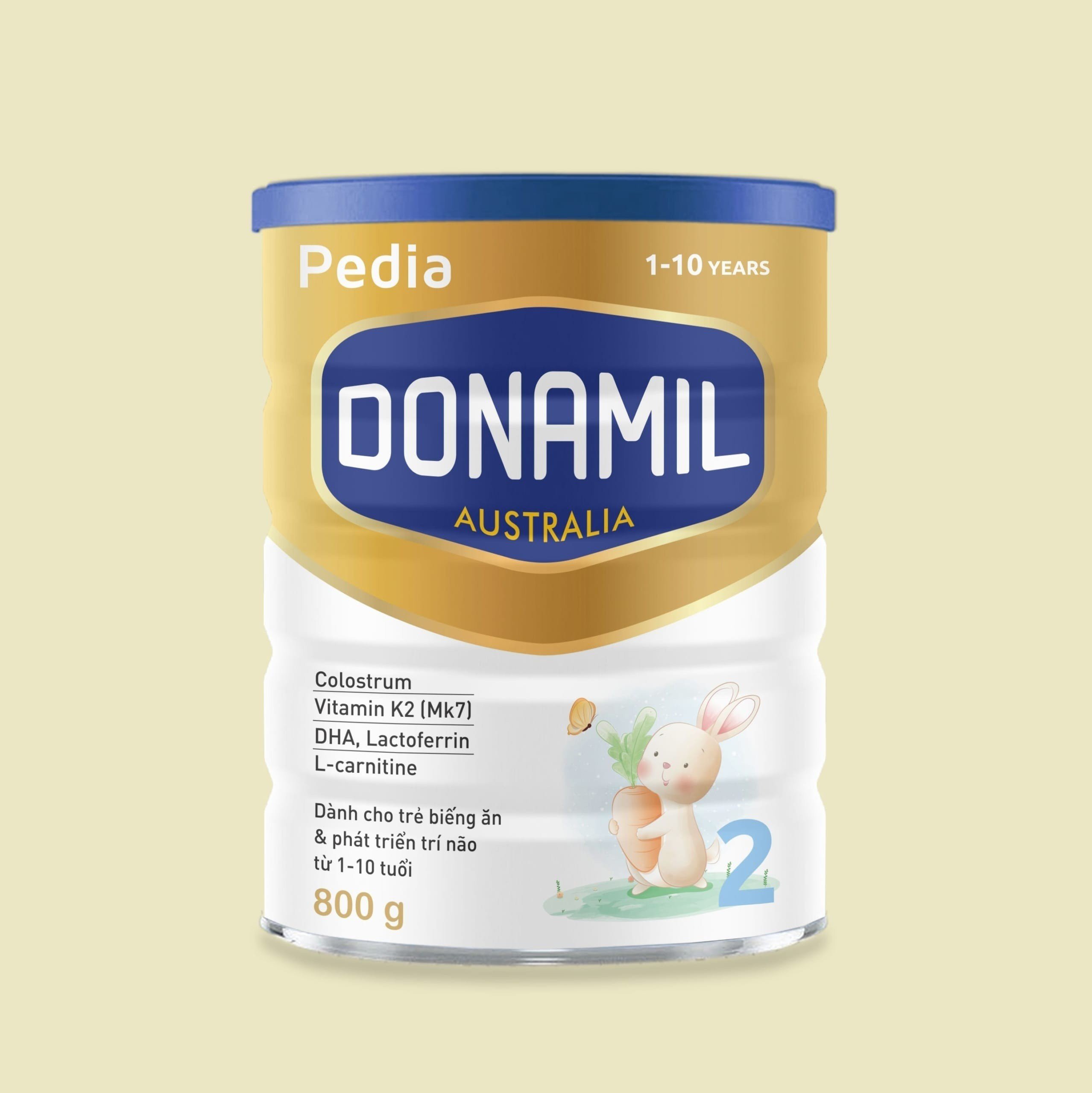 Sữa Donamil Pedia 2