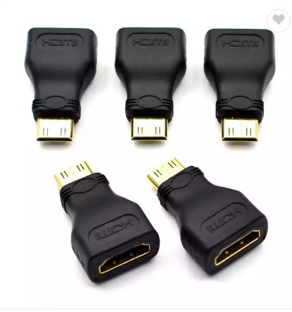 Đầu nối Mini HDMI sang HDMI cái mạ vàng