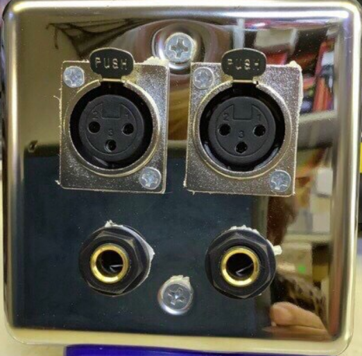 HỘP ĐẤU NỐI 2 CANON  + 2 6 LY