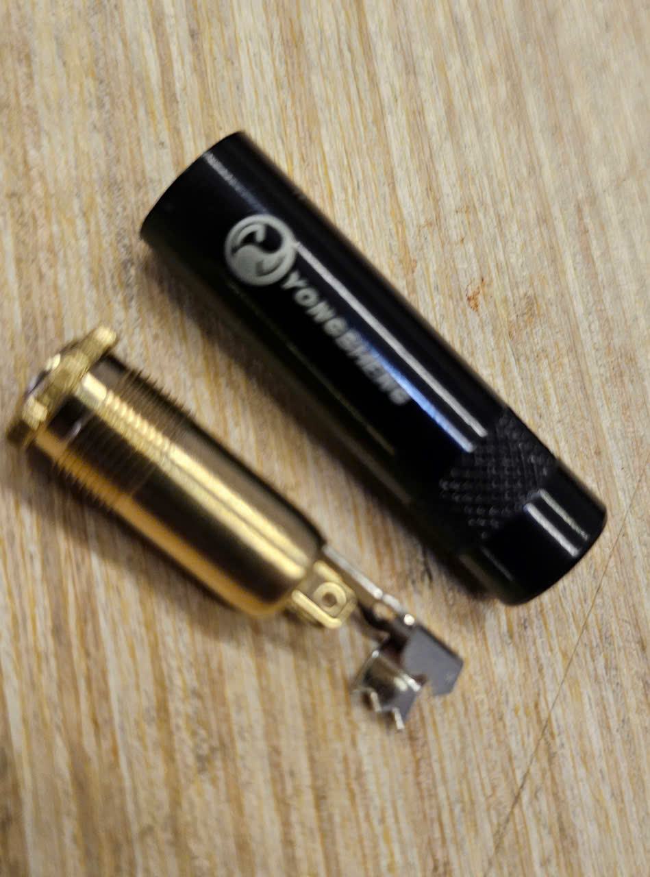 YS240LBG - 3.5 mm âm yongsheng-neutrik