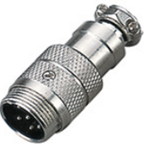 JACK ĐIỆN TRÒN 6 CHÂN ĐỰC  - 6 pin connector m16