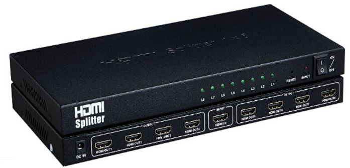 chia 8 HDMI - HDMI splitter 1 to 8
