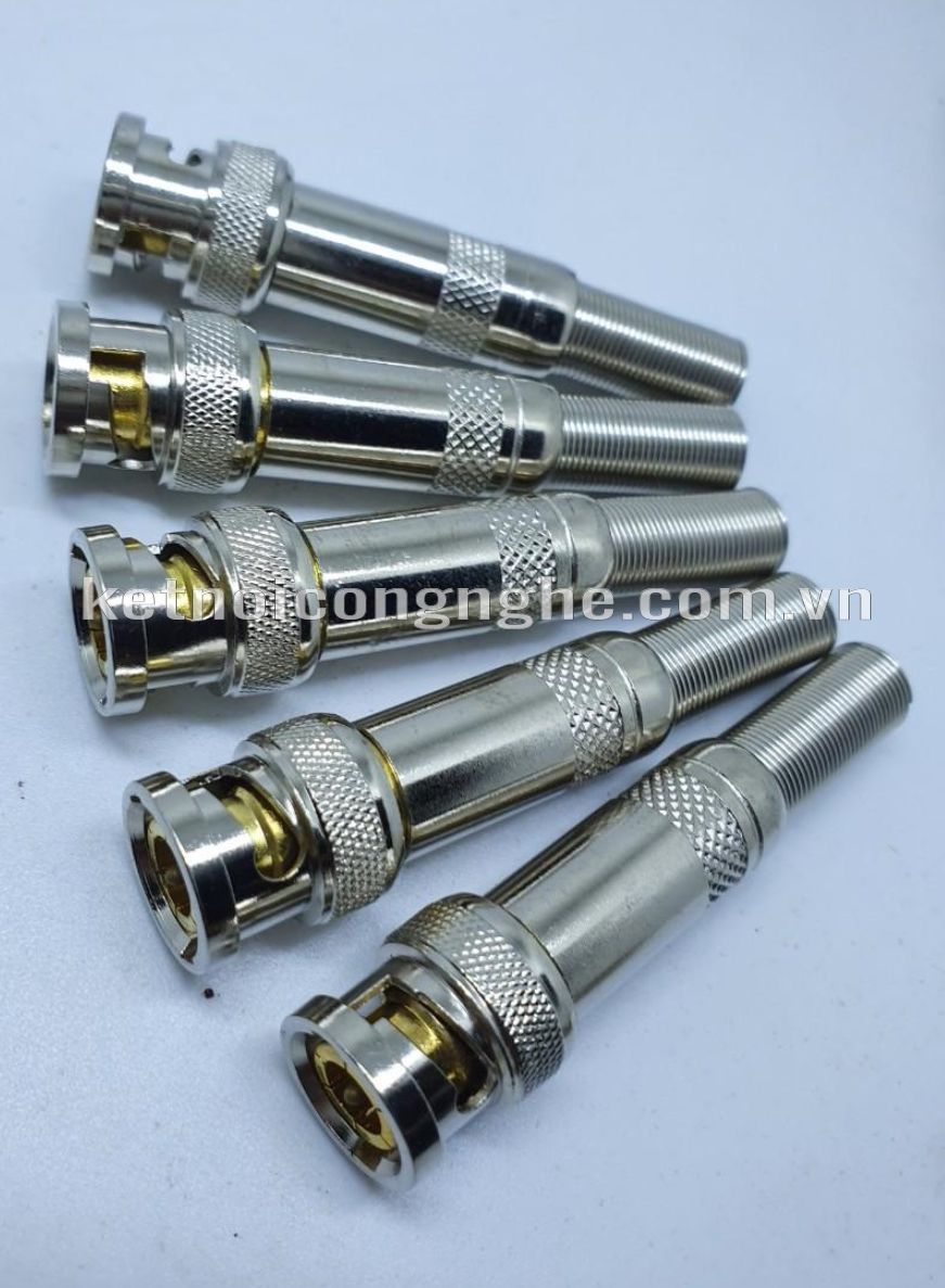 Bnc Plug With Spring BNC male with spring connector: BNC VÍT