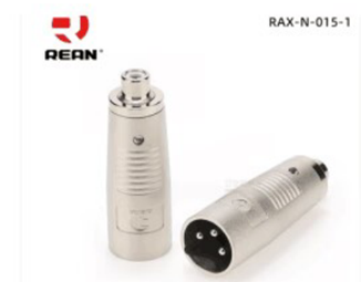 RAX-N-015-1 jack chuyển canon đực ra hoa sen cái  rean