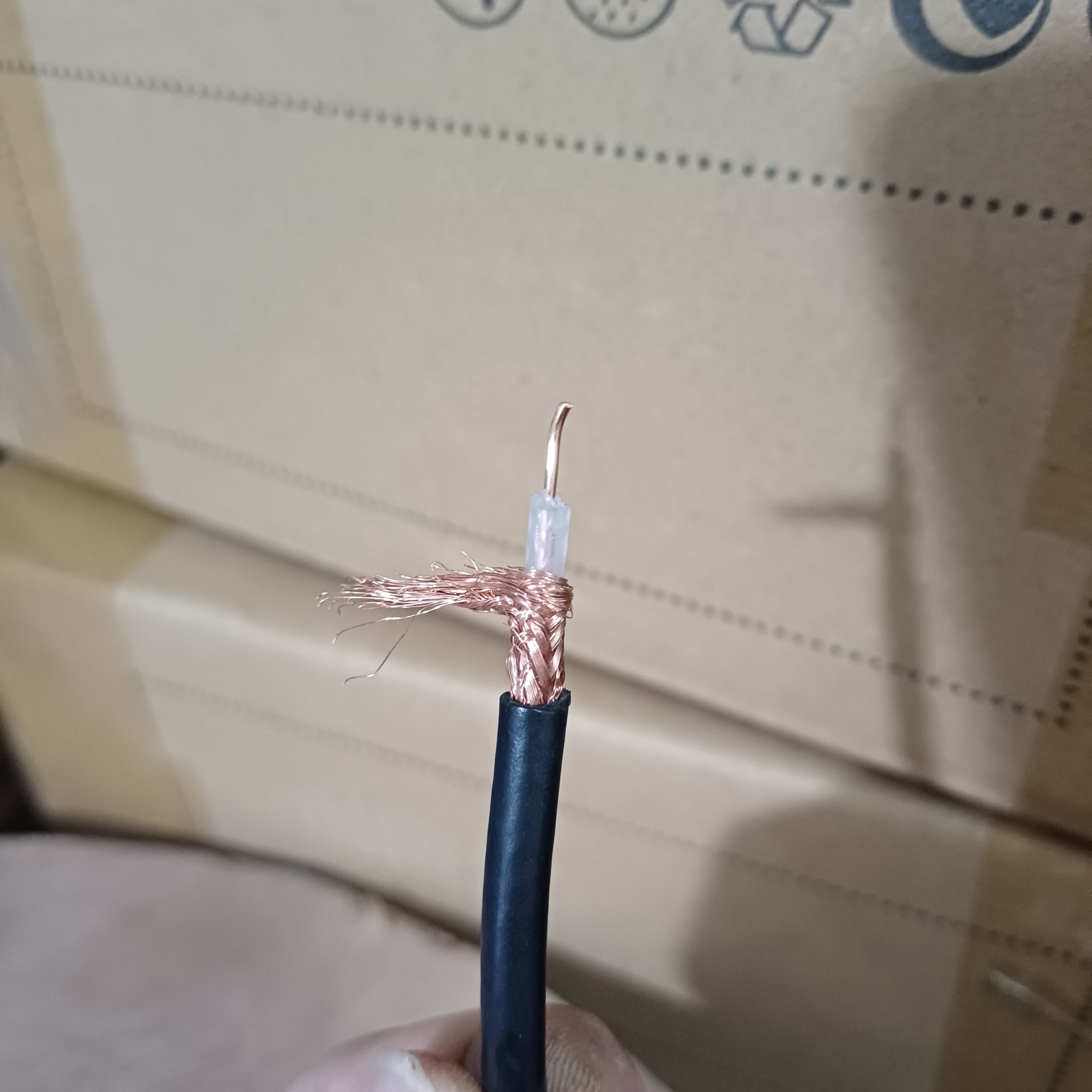 Cáp đồng trục RG58 CU -50 OHM