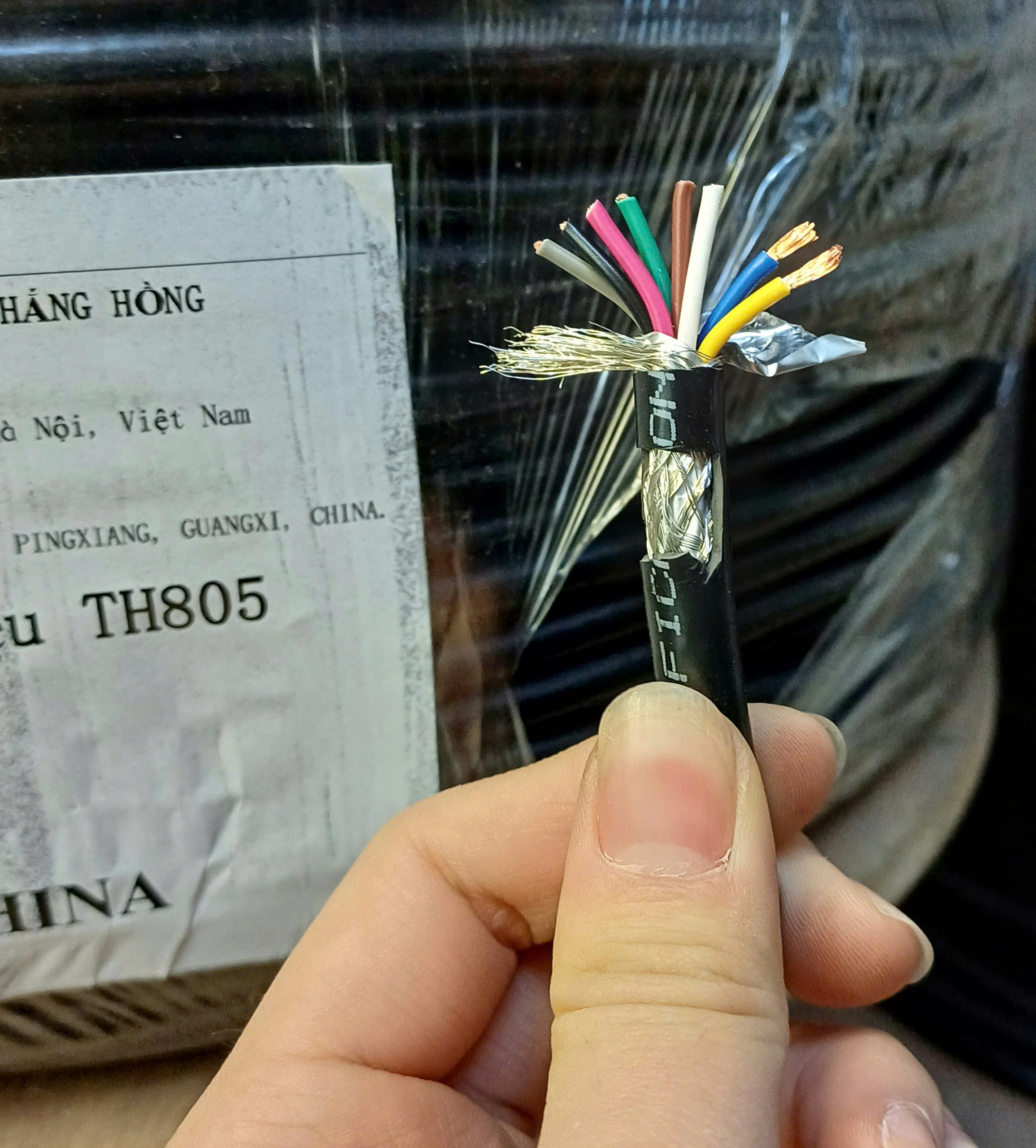 TH805 – Cáp tín hiệu 8×0.5mm²