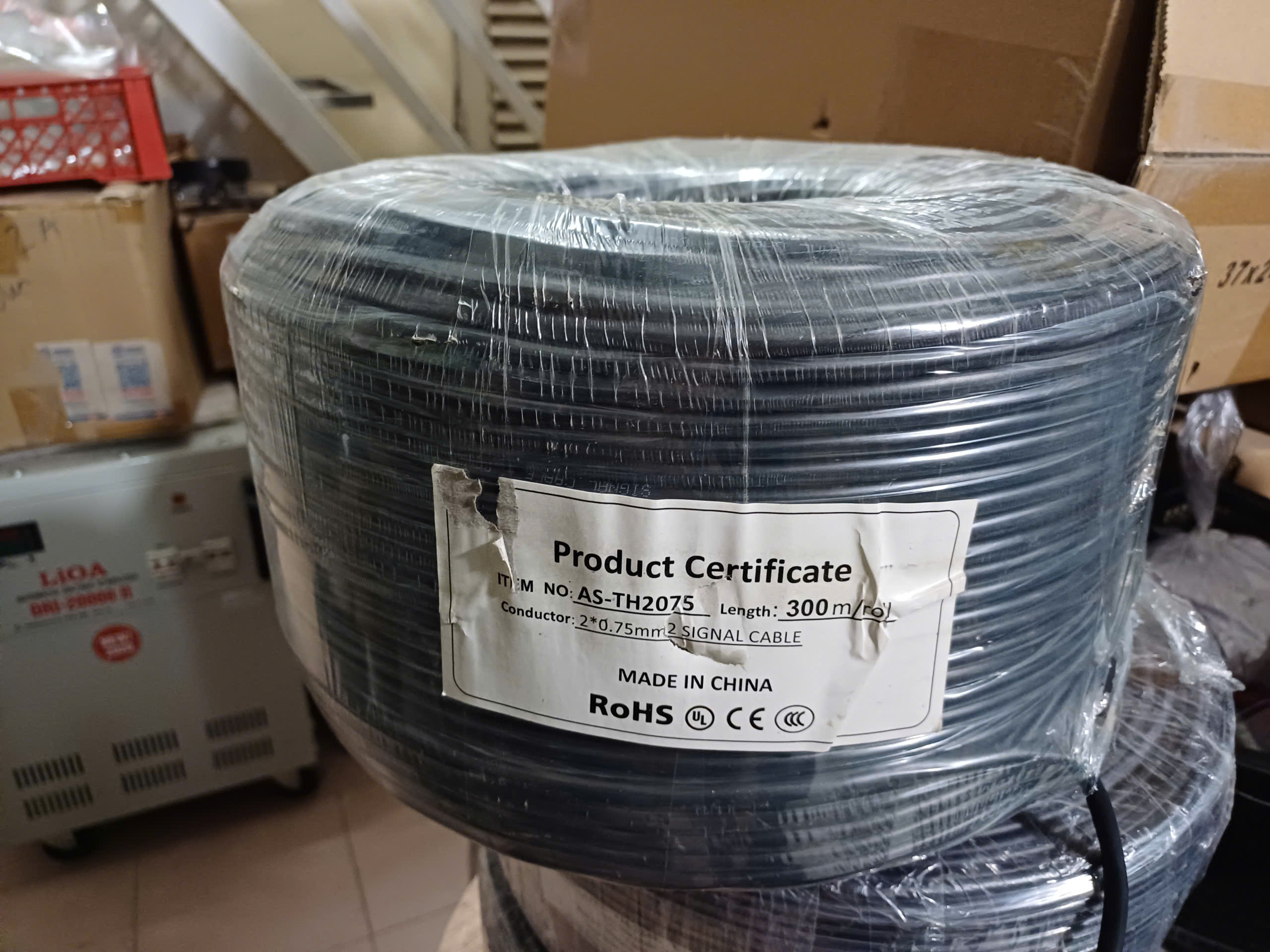 Cáp tín hiệu AS-TH2075 2×0.75mm² lõi đồng