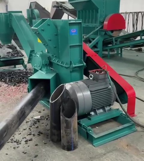 Máy băm ống nhựa HDPE tự động