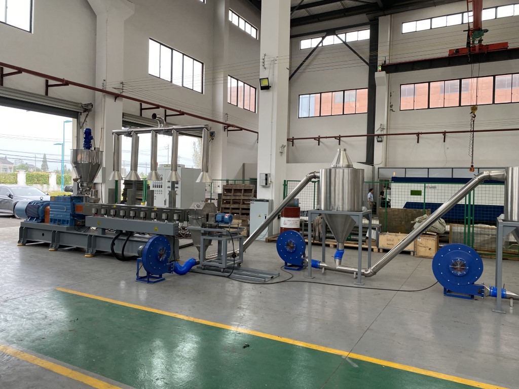 Máy tạo hạt nhựa không qua nước