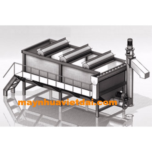 Bể rửa nhựa phế liệu (nhựa nổi)