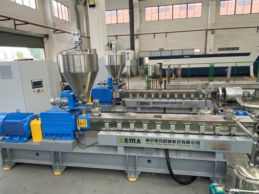 máy tạo hạt PP,PE