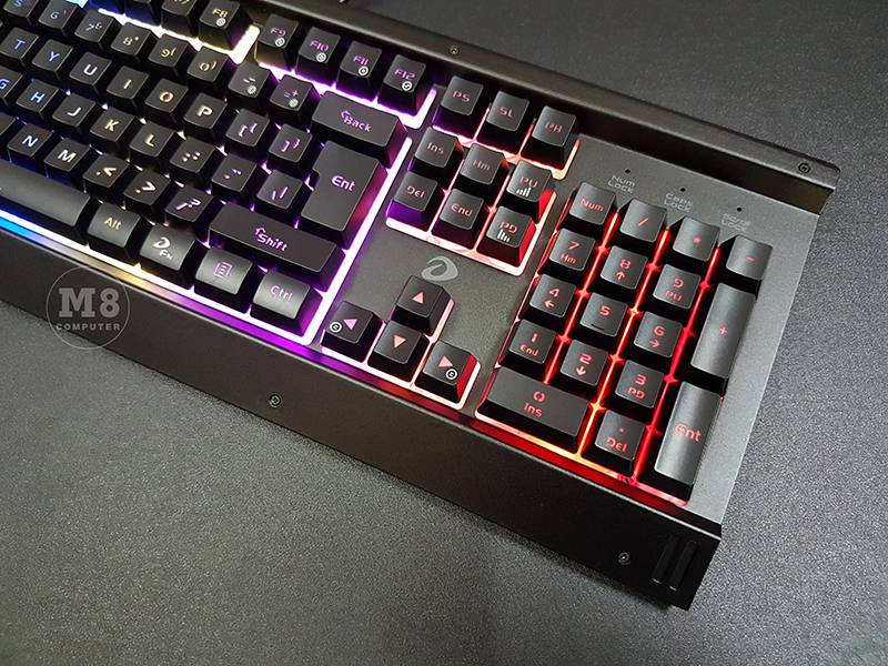 BÀN PHÍM GIẢ CƠ GAMING VỚI ĐỘ NHẠY CAO VÀ CẢM GIÁC GÕ ÊM ÁI