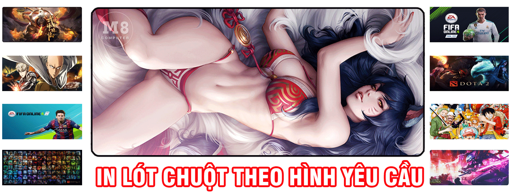 In lót chuột theo yêu cầu