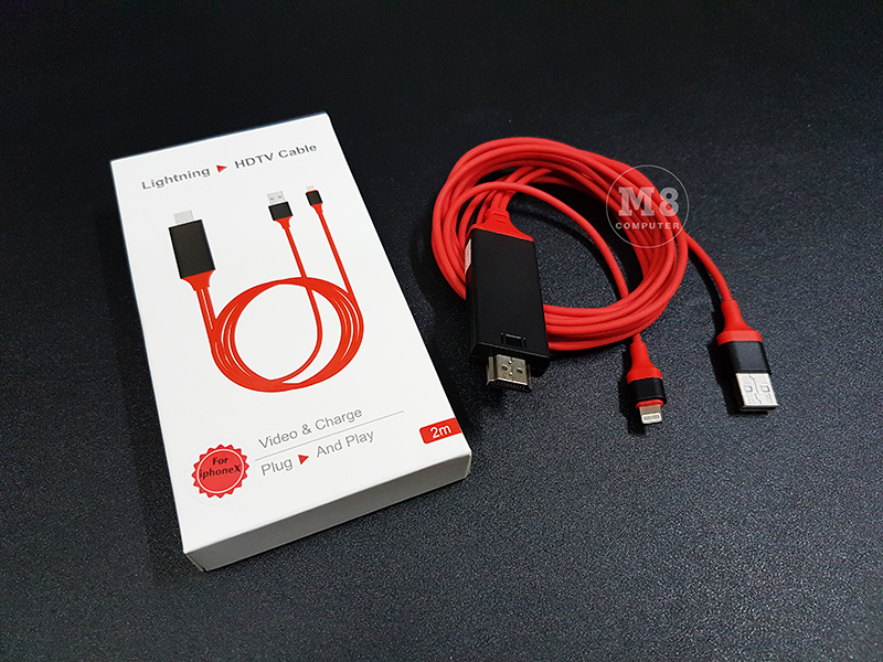 Dây Lightning to HDMI - Kết nối iPhone với Tivi Đơn Giản