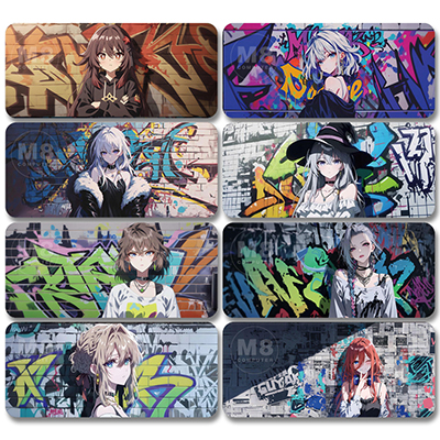 Miếng lót chuột Graffiti Girl - in lót chuột theo yêu cầu