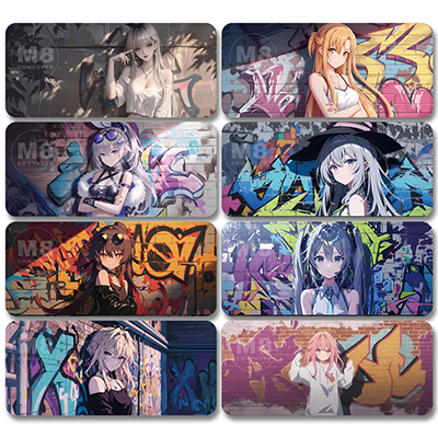 Miếng lót chuột Graffiti Girl - lót chuột in theo yêu cầu