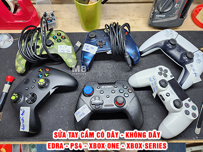 Dịch Vụ Sửa Tay Cầm Chơi Game - sửa tay cầm có dây không dây - Edra PS4 Xbox One Xbox Series
