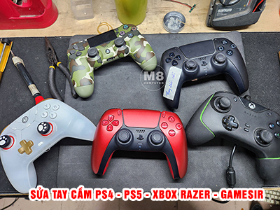 Dịch vụ Sửa Tay Cầm Chơi Game PS4 PS5 Xbox Razer Gamesir