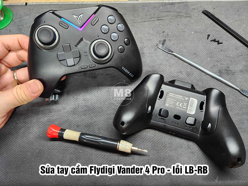 Sửa tay cầm Flydigi Vander 4 Pro lỗi LB-RB