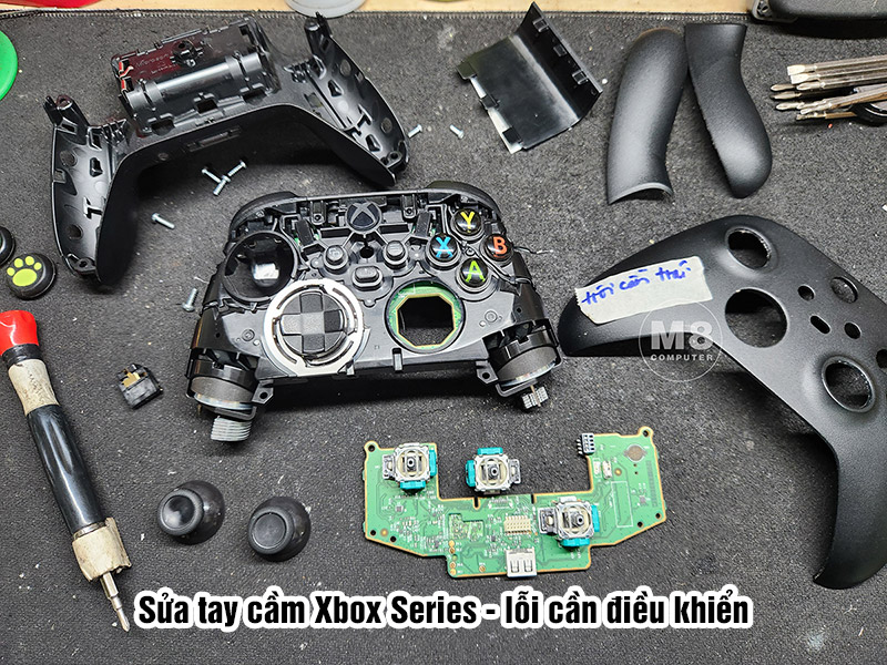 Sửa tay cầm Xbox Series - lỗi trôi cần điều khiển