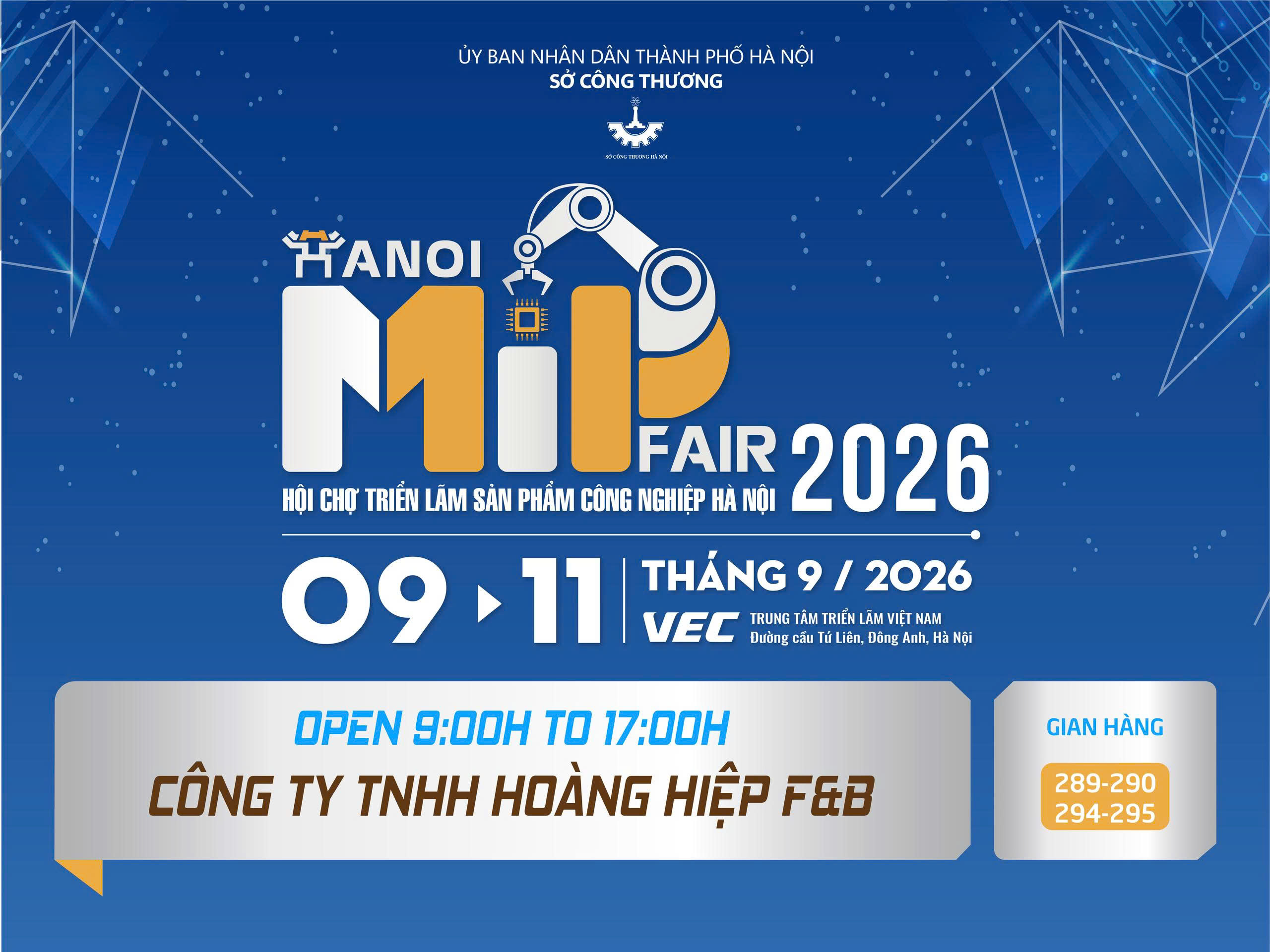 hoang-hiep-coffee-gop-mat-tai-hanoi-mip-fair-2026-hoi-cho-trien-lam-san-pham-con