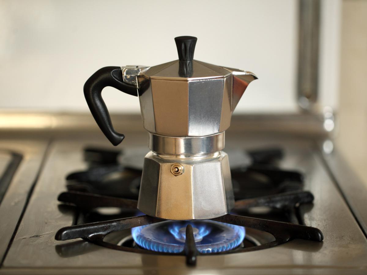 pha cà phê Moka Pot