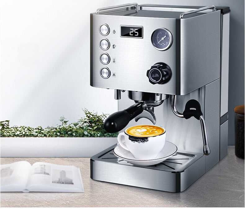 Cách pha cà phê Espresso chuẩn vị với máy Gemilai
