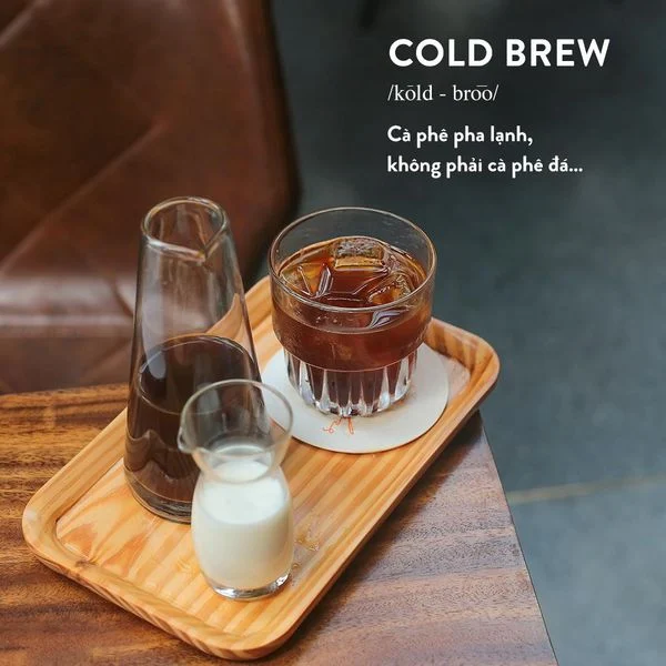 Cách pha cafe Cold Brew