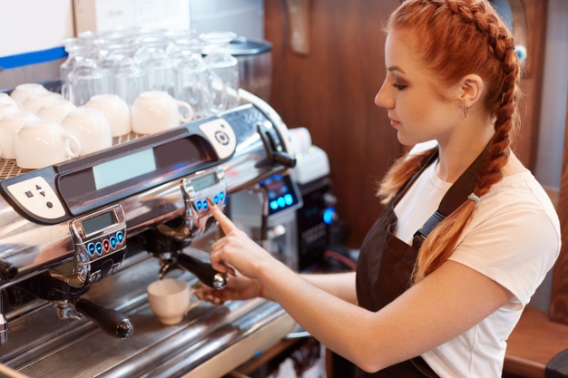 Công thức pha cà phê espresso bằng máy