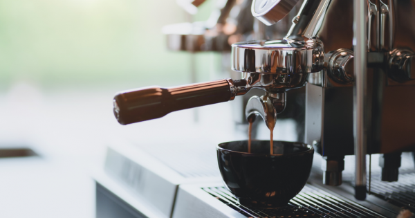 Công thức pha cà phê espresso bằng máy