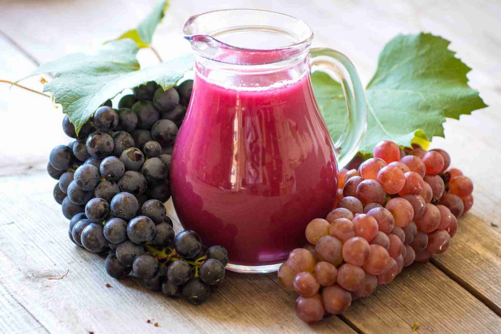 Nguyên liệu làm nước ép nho