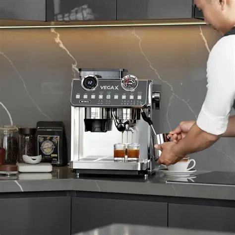Máy pha cà phê bán tự động