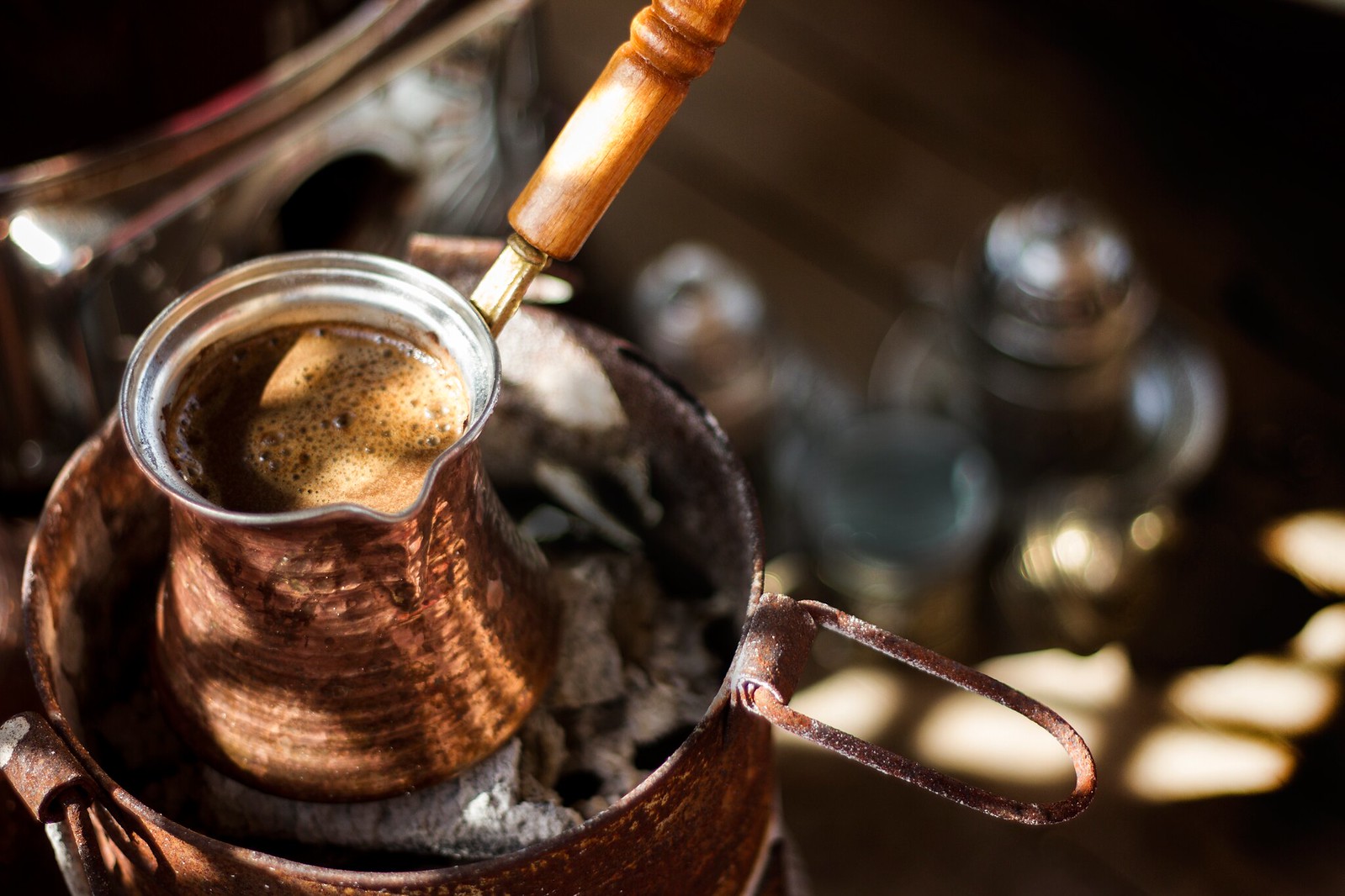 Pha cà phê Turkish Coffee