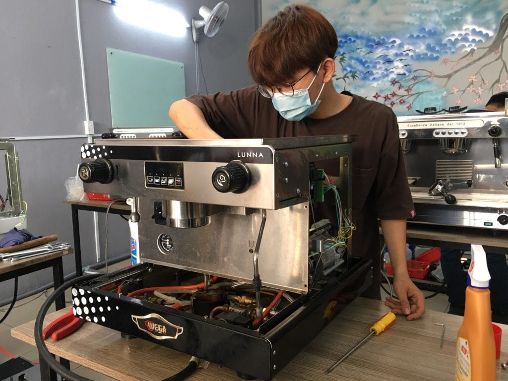 Sửa máy pha cà phê tại Long Biên giá rẻ