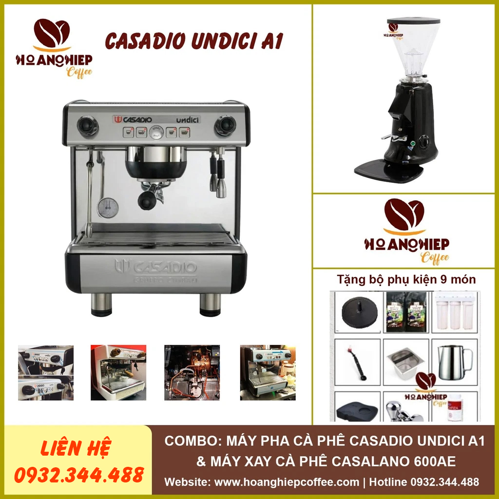 combo-may-pha-ca-phe-casadio-undici-a1-va-may-xay-ca-phe-casalano-600ae